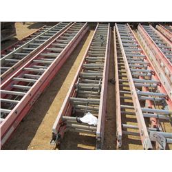 1 LOT (2) 32' FIBERGALSS EXTENSION LADDER