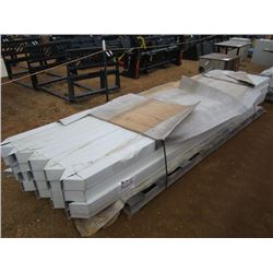 1 LOT (40) DOWNSPOUT W/ KICKOUT 12' 2"