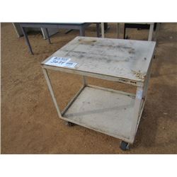 4 WHEEL ROLL AROUND METAL CART