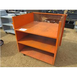 44" X 37" ROLL AROUND PARTS CART