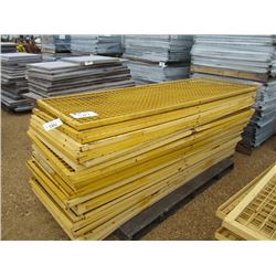 1 LOT 8' X 36" SECURITY PANELS