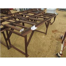 1 LOT (3) ROLLER CONVEYOR SECTION