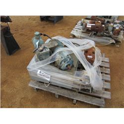 1 LOT (2) ELECTRIC MOTOR W/ GEAR BOX