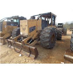 TIGERCAT 630C GRAPPLE SKIDDER, S/N 6302613 (07 YR) DUAL ARCH, WINCH, ECAB W/ AIR, 30.5L-32 TIRES, ME