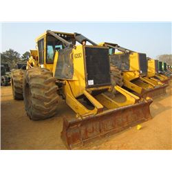 TIGERCAT 620D GRAPPLE SKIDDER, S/N 6205376 (11 YR) DUAL ARCH, WINCH, ECAB W/ AIR, 30.52-32 TIRES, ME