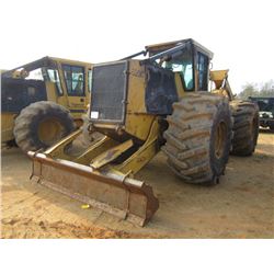TIGERCAT 620C GRAPPLE SKIDDER, S/N 6201405 (10 YR) DUAL ARCH, WINCH, ECAB W/ AIR, DH35.5LB32 TIRES
