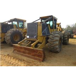 TIGERCAT 620C GRAPPLE SKIDDER, S/N 6200601(05 YR) DUAL ARCH, WINCH, ECAB W/ AIR, 30.5L-32 TIRES