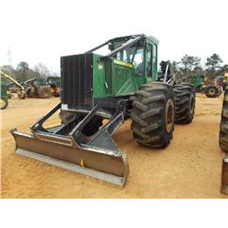 JOHN DEERE 648H GRAPPLE SKIDDER, S/N 641072 (12 YR) DUAL ARCH, WINCH, ECAB W/ AIR, 30.5-32 TIRES, ME