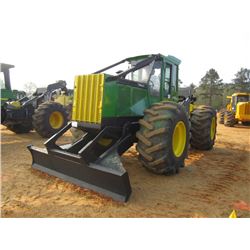 TIMBERJACK 460D GRAPPLE SKIDDER, S/N 590558 (04 YR) SINGLE ARCH, WINCH, ECAB W/ AIR, 30.5L32 TIRES, 