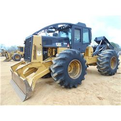 CAT 525C GRAPPLE SKIDDER, S/N 52501819 (13 YR) DUAL ARCH, WINCH, ECAB W/AIR, 30.5L-32 TIRES, METER R