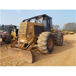 CTR 950 GRAPPLE SKIDDER, S/N SK15322 (06 YR) SINGLE ARCH, WINCH, ECAB W/ AIR, 30.5L-32 TIRES, METER 