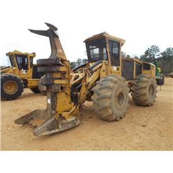 TIGERCAT 724E FELLER BUNCHER, S/N 1287 (08 YR) SAW HEAD, ECAB W/ AIR, 28L-26 TIRES