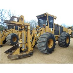 TIGERCAT 720D FELLER BUNCHER, S/N 4056 (05 YR) TIGERCAT 5600 SAWHEAD, ECAB W/AIR, 28L-26 TIRES, METE