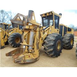 TIGERCAT 718E FELLER BUNCHER, S/N 7181171 (11 YR) TIGERCAT DW5502 SAW HEAD, ECAB W/ AIR, 28L-26 TIRE