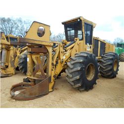 TIGERCAT 718 FELLER BUNCHER, S/N 7180548 (04 YR) TIGERCAT 2100 BUNCHING SHEAR, ECAB W/AIR, 28L-26 TI
