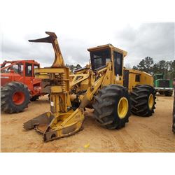 TIGERCAT 726B FELLER BUNCHER, S/N 1380, (2000 YR) KOEHRING WATEROUS D566TC726 SAW HEAD, S/N 990198, 