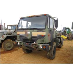 2002 STEWART & STEVENSON M1088A1 T/A TRUCK TRACTOR, S/N T-017078BFBM, CAT DIESEL ENG, ALLISON AUTO T