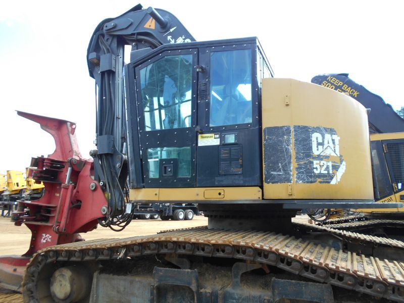 Cat 521 Track Feller Buncher S N 52100302 06 Yr Cat Hf 201