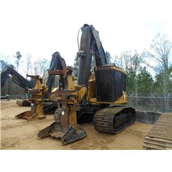 TIGERCAT 822 TRACK FELLER BUNCHER, S/N 8221022 (03 YR) 5401 SAW HEAD, ECAB W/ AIR