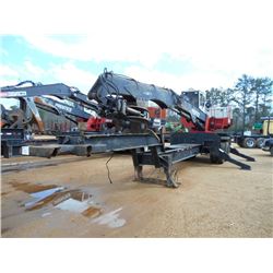 PRENTICE 280 LOG LOADER, S/N P57662 (04 YR) ECAB W/AIR, MTD ON T/A TRAILER, 11R22.5 TIRES, S/N 112, 