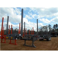 (UNUSED) 2016 4 BOLSTER LOG TRAILER, S/N 5JYLT402XGPP01418, 11R24.5 TIRES (12% FRET TAX DUE FROM BUY