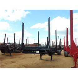 2006 MAGNOLIA 4 BOLSTER LOG TRAILER, S/N 1M9BA422661435147, 11R24.5 TIRES (REBUILT TITLE)