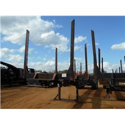 1994 PITTS T/A 4 BOLSTER LOG TRAILER, S/N 183, 11R24.5 TIRES