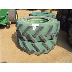 1 LOT (4) 18.4-30 TIRES & RIMS