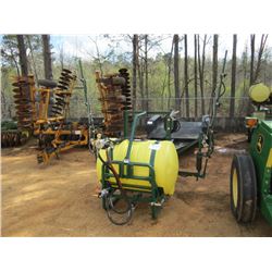 VANS EQUIPMENT SPRAY ATTACHMENT, S/N V21851, 3 PTH, TANK, SPRAY BAR & NOZZLE