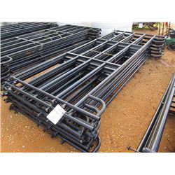 1 LOT (10) 12' CORRAL PANELS
