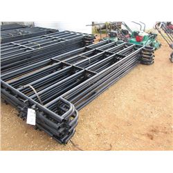 1 LOT (10) 12' CORRAL PANELS