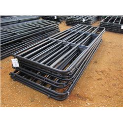 2 LOTS (10) 12' GATES