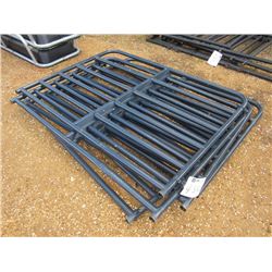 1 LOT (5) 6' GATES