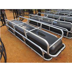 1 LOT (2) FEED BUNKS