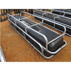 1 LOT (2) FEED BUNKS