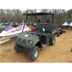 BRISTER'S CW11 ATV, S/N A10584A, GAS ENG, DUMP BED, CANOPY