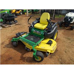 JOHN DEERE Z665 ZERO TURN LAWN MOWER, S/N 122580, 60" DECK, GAS ENG