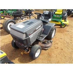 SEARS CRAFTSMAN GT HYDRO RIDING LAWN MOWER, S/N 035906, 46" DECK, GAS ENG