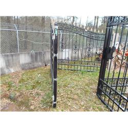 WROUGHT IRON DRIVE WAY GATE 20'