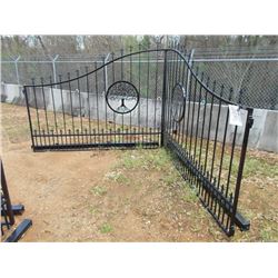 TREE OF LIFE 16' DRIVEWAY GATE W/ POST
