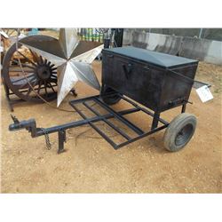 BAR-B-QUE GRILL, MTD ON S/A TRAILER