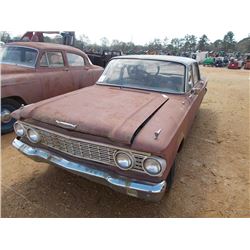 1967 FORD 4 DOOR SEDAN, S/N 2A4Z8141918, GAS ENG, STANDARD TRANS (DOES NOT RUN)