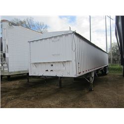 WILSON 40' T/A BOTTOM HOPPER ALUMINUM TRAILER, S/N 1W1PBAXE2D22X9354, 285/75R24.5 TIRES