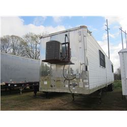 1993 GREAT DANE 48' T/A OFFICE TRAILER, S/N 1GRA49629PW069801, SLIDING TANDEM, 295/75R22.5 TIRES