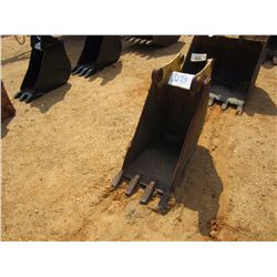 (1) 18" BUCKET, FITS 416 CAT BACKHOE