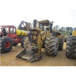 TIGERCAT 726E FELLER BUNCHER, S/N 7263070 (13 YR) TC SAW HEAD, ECAB W/ AIR, 34.00-25 TIRES, 35.5L-32