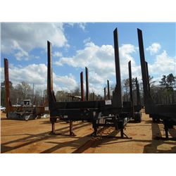 1998 PITTS 4 BOLSTER LOG TRAILER, S/N 1PELP422XWP981122, 11R24.5 TIRES