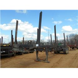 MAGNOLIA 4 BOLSTER LOG TRAILER, S/N, 11R24.5 TIRES