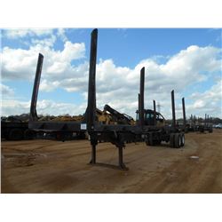 4 BOLSTER LOG TRAILER, S/N , 295/75R22.5 TIRES