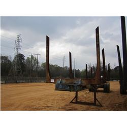 1995 PITTS LT40-4 LOG TRAILER, S/N PE9LT40T38P950586